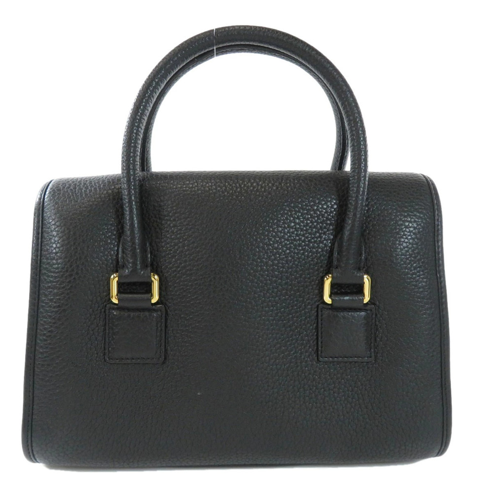 Loewe Anagram Leather Handbag 2way Calfskin Black